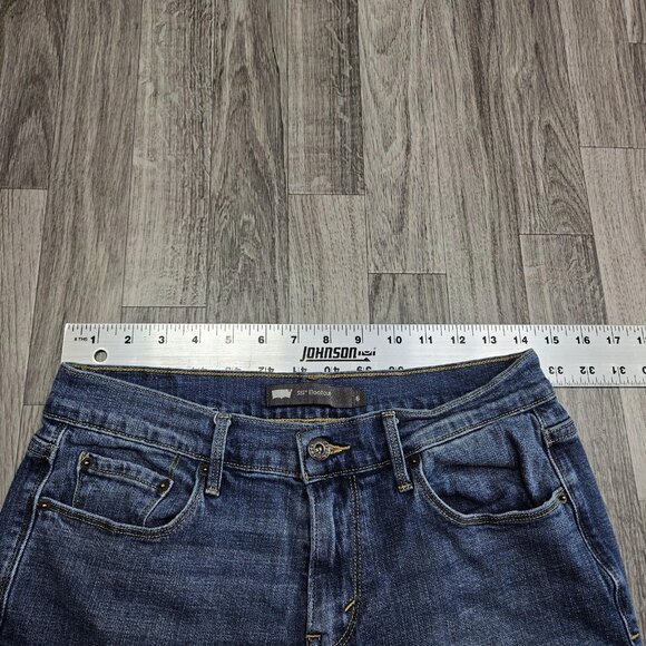 Levis 529 Bootcut Jeans Womens 6 Blue Medium Wash Stretch Denim - Picture 10 of 14